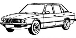 Авточасти за BMW 5 Ser (E12) от 1972 до 1981