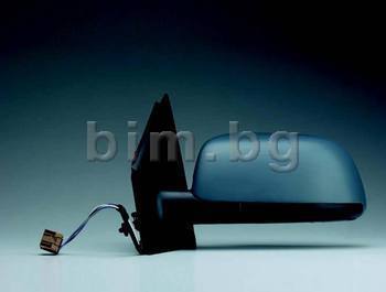 Огледало ляво ел.черно с нагревател  -2005 за VOLKSWAGEN POLO (9N_) хечбек от 2001 до 2009