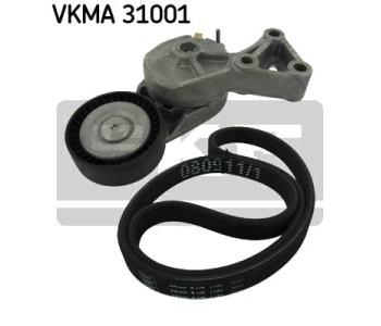 Комплект пистов ремък SKF VKMA 31001 за SKODA OCTAVIA I (1U2) от 1996 до 2010