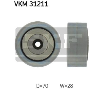 Паразитна/ водеща ролка, пистов ремък SKF VKM 31211 за AUDI A6 Avant (4F5, C6) от 2005 до 2011