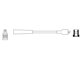 Запалителен кабел BOSCH за FORD FIESTA I (GFBT) от 1976 до 1983