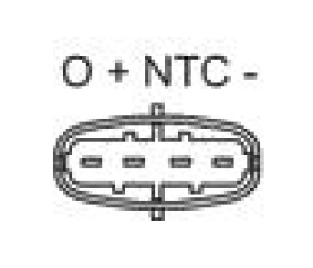 Датчик, налягане във всмукателните тръби NGK за OPEL ASTRA G (F48_, F08_) хечбек от 1998 до 2009