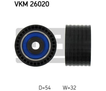 Паразитна/ водеща ролка, зъбен ремък SKF VKM 26020 за RENAULT CLIO III (KR0/1_) комби от 2008 до 2012