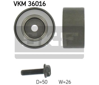 Паразитна/ водеща ролка, пистов ремък SKF VKM 36016 за RENAULT MEGANE SCENIC (JA0/1_) от 1996 до 1999
