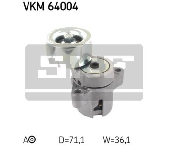 Обтящна ролка, пистов ремък SKF VKM 64004 за MAZDA 6 (GH) седан от 2007 до 2013