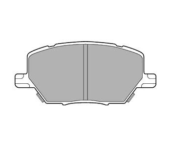 Комплект спирачни накладки DELPHI за FIAT 500X (334) от 2014
