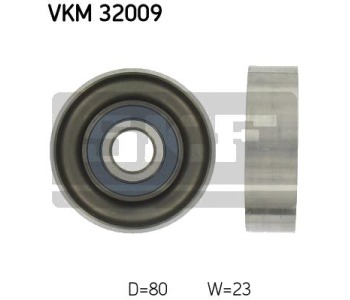 Паразитна/ водеща ролка, пистов ремък SKF VKM 32009 за FIAT PUNTO (176) от 1993 до 1999