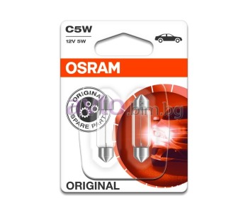 Крушки за плафон C5W 12V 5W Osram 36мм 2бр.