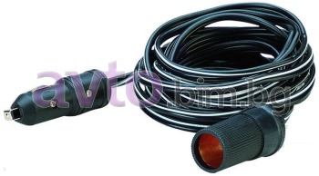 Удължител кабел 12-24V 4м
