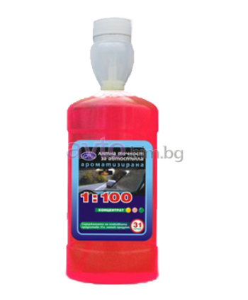 Лятна течност за чистачки 1:100 - 290мл - Розова
