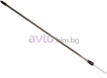 Телескопична дръжка за четка с приставка за маркуч 260 см