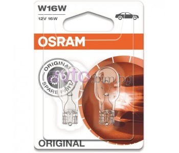 Крушка W16W 12V - Osram - комплект 2 бр