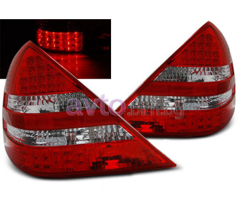 Тунинг стопове червено бели LED за MERCEDES SLK (R170) от 1996 до 2004