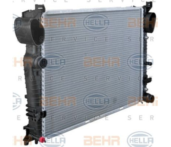 Радиатор, охлаждане на двигателя HELLA 8MK 376 713-134 за BMW 5 Ser (E34) от 1987 до 1995