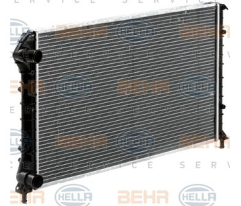 Радиатор, охлаждане на двигателя HELLA 8MK 376 900-311 за CITROEN DS3 от 2009 до 2015