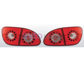 Тунинг стопове червено бели LED за SEAT LEON (1M1) от 1999 до 2006