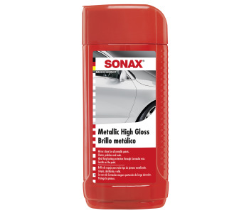 Полираща вакса за метални повърхности SONAX 03172000 Metallic high gloss - 500 мл.