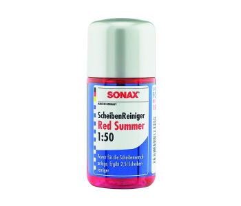 Лятна течност за чистачки SONAX 02660000 Red Summer концентрат 1:50 - 50мл