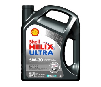 Двигателно масло SHELL HELIX Ultra ECT C3 5W-30 4л за BMW 7 Ser (E65, E66, E67) от 2002 до 2009