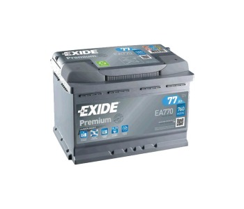 Стартов акумулатор EXIDE EA770 за VOLKSWAGEN SCIROCCO (137, 138) от 2008 до 2017