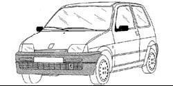 Авточасти за FIAT CINQUECENTO (170) от 1991 до 1998