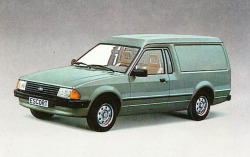 Авточасти за FORD ESCORT III (AVA) товарен от 1981 до 1986