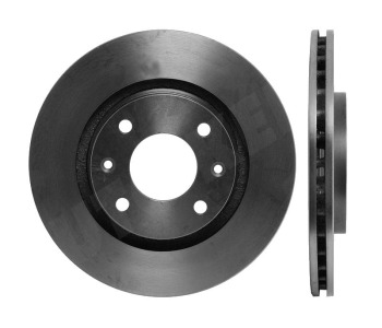 Спирачен диск вентилиран Ø266mm STARLINE за CITROEN C3 I (FC) от 2002 до 2009