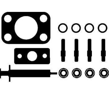 Монтажен комплект, турбина ELRING 714.600