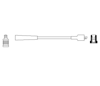 Запалителен кабел BOSCH за SUZUKI SJ 410 (OS) кабрио от 1981 до 1991