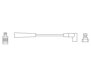 Запалителен кабел BOSCH за OPEL KADETT D (32_,37_,39, _42) от 1979 до 1984