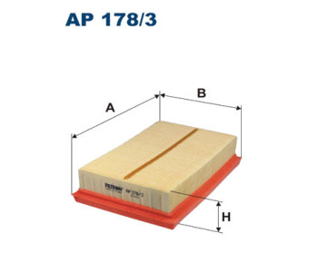 Въздушен филтър FILTRON AP 178/3 за TOYOTA YARIS III (_P13_) от 2010