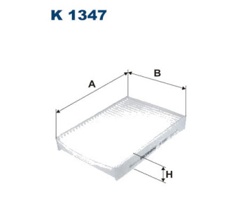 Филтър купе (поленов филтър) FILTRON K 1347 за CITROEN C1 II от 2014