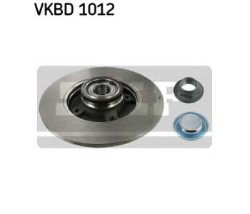 Спирачен диск плътен Ø249mm SKF за PEUGEOT 207 (WA_, WC_) от 2006 до 2012