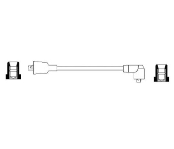 Запалителен кабел BOSCH за VOLVO 240 (P242, P244) от 1974 до 1993