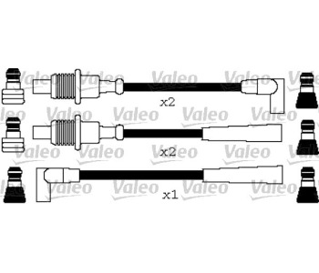 Комплект запалителни кабели VALEO за PEUGEOT 405 I (15E) комби от 1987 до 1992