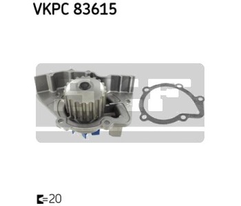 Водна помпа SKF VKPC 83615 за CITROEN ZX (N2) от 1991 до 1997