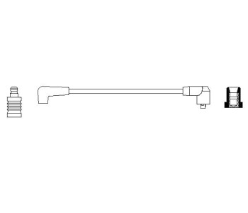 Запалителен кабел BOSCH за RENAULT 5 SUPER (B/C40_) от 1984 до 1996
