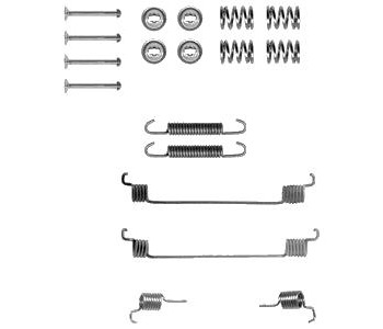 Комплект принадлежности, спирани челюсти DELPHI за FIAT PUNTO (176) от 1993 до 1999