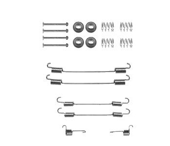 Комплект принадлежности, спирани челюсти DELPHI за DACIA LOGAN I MCV (KS) комби от 2007 до 2013