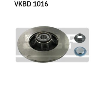 Спирачен диск плътен Ø268mm SKF за CITROEN BERLINGO (B9) пикап от 2008 до 2018