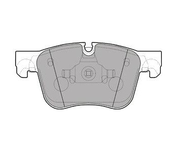 Комплект спирачни накладки DELPHI за CITROEN C4 PICASSO II от 2013