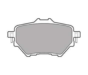 Комплект спирачни накладки DELPHI за CITROEN C4 PICASSO II от 2013