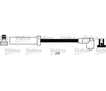 Комплект запалителни кабели VALEO за CITROEN EVASION (22, U6) от 1994 до 2002