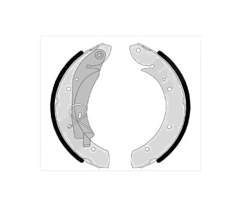 Комплект спирачни челюсти STARLINE за CITROEN XSARA PICASSO (N68) от 1999 до 2010