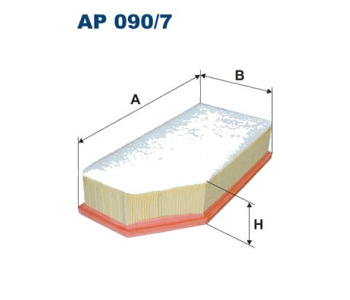 Въздушен филтър FILTRON AP 090/7 за PEUGEOT 407 (6D_) седан от 2004