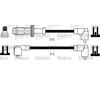 Комплект запалителни кабели VALEO за CITROEN XM (Y3) комби от 1989 до 1994