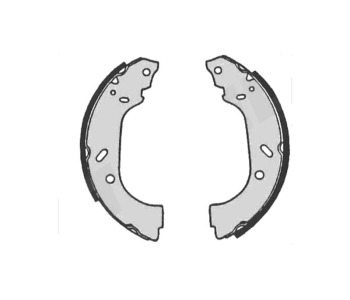 Комплект спирачни челюсти STARLINE за CITROEN EVASION (22, U6) от 1994 до 2002
