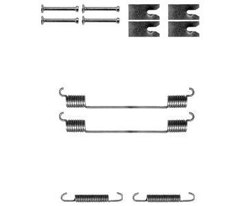 Комплект принадлежности, спирани челюсти DELPHI за FIAT 500L (351, 352) от 2012