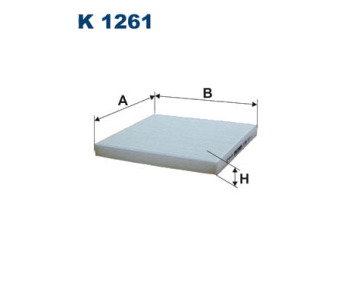 Филтър купе (поленов филтър) FILTRON K 1261 за CITROEN JUMPER III товарен от 2006