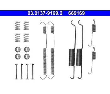 Комплект принадлежности, спирани челюсти ATE за CITROEN C25 (280, 290) товарен от 1981 до 1994